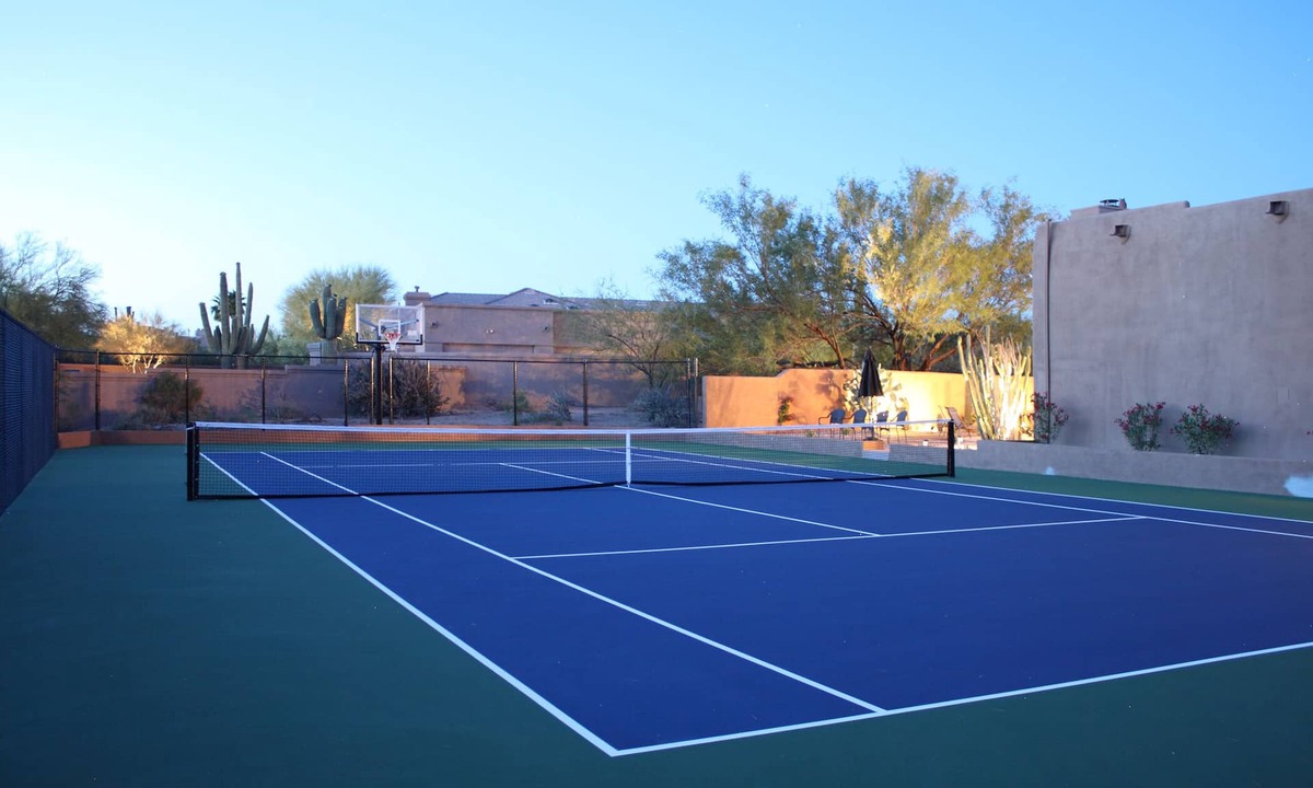 Happy Valley Ranch House | A Refined Santa Fe–Inspired Estate with Tennis & Pickleball