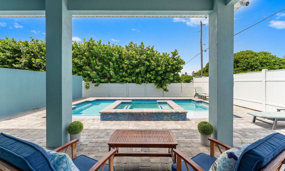 Ocean Shores House | Beach Haven | Private Beach Home Near Orlando | Heated Pool + Spa