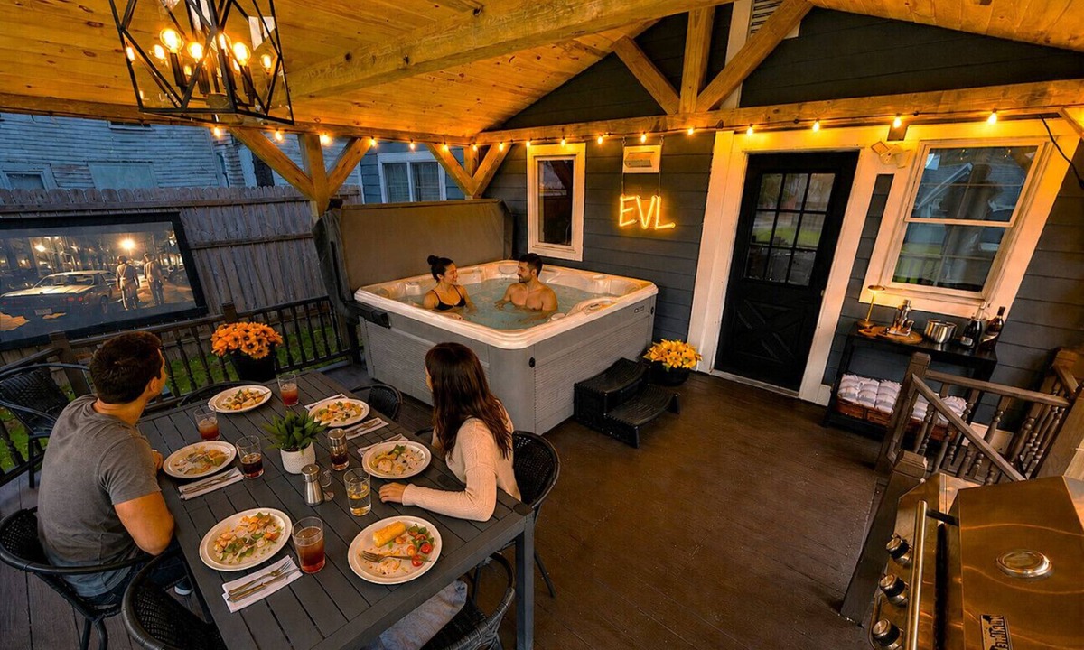 Ellicottville House | Best Location! NEW HOT TUB/Games/Bar/Yard/Outdoor Movie Theater/Etc!