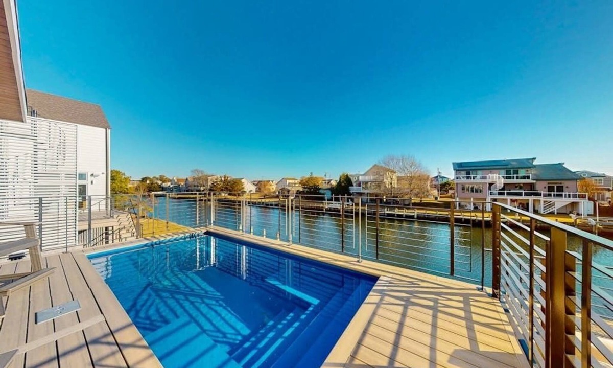 South Bethany House | Brand New House-Private Pool on Canal Town of South Bethany
