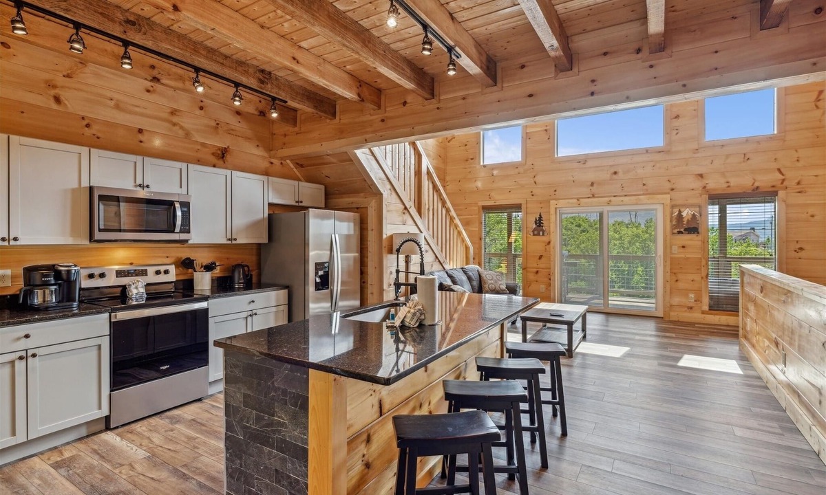 Chalet Village North Cabin | Grizzlies Den 3 Bedroom Cabin by RedAwning