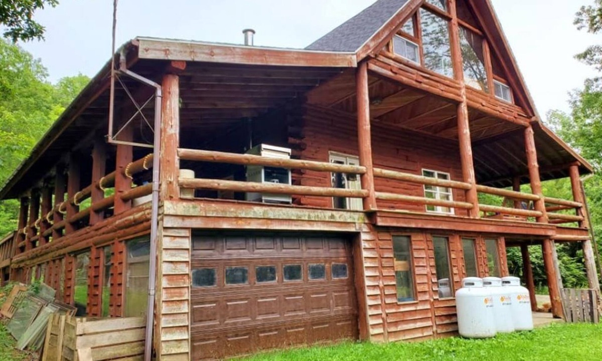 Scio Cabin | Secluded Authentic Log House w/valley view!