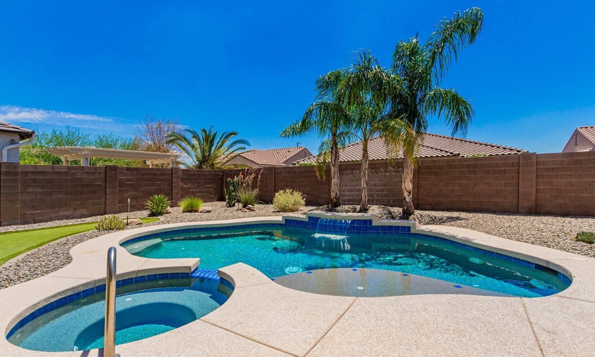 Montecito in Estrella House | Three Palms at Estrella Mtn Ranch - 3BD with Private heated pool & spa