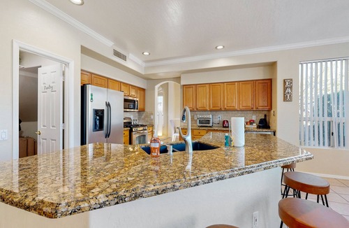 East Mesa House | Beautiful home with private pool, W/D, central AC & great locale - dog-friendly