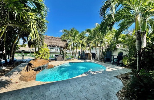 Key Colony Beach House | BEST! 2BR/2BA/w Private Pool. 37.5" Dockage/Voted BEST Backyard in KCB 11th ST.