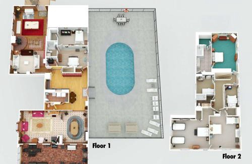 Jonesville House | Country Lodge for 18, With Pool and Pond, Near Ark