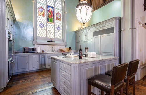 Town of Ledyard House | Enjoy vacationing in a gorgeous renovated 1890's Church in beautiful Aurora!
