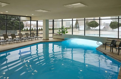 Downtown Salt Lake City Hotel | Experience Modern Comfort: Room w/Cozy Beds & Pool Access