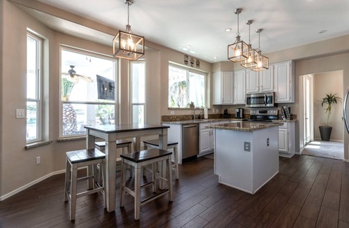 Arrowhead Lakes House | Lakefront home w/Kayaks, Private Pontoon Boat, Heated Pool & Spa! Pool table + Free Golf!