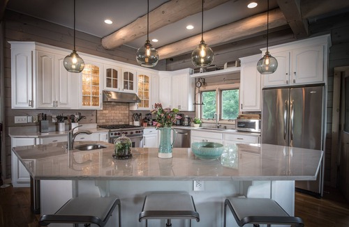 Saugerties House | Luxurious, Private Mtn Estate- Close to Woodstock on 15 acres w Pool and Hot Tub