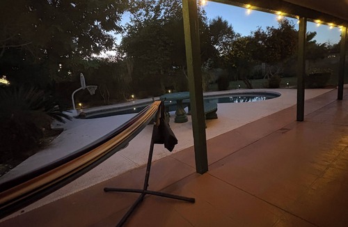 Mesa House | Mesa near Spring Training. PATIO, POOL, GYM, GRILL, FIRE PIT, WORK SPACE