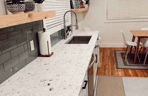 North Salt Lake House | Modern Escape: Hot Tub, Firepit, BBQ near Airport Hike in the Mountains