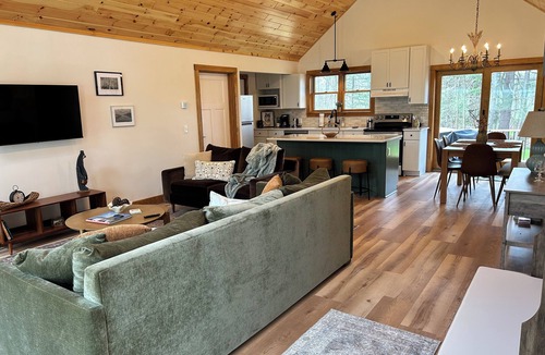 Cooperstown - Otsego Lake Cottage | Modern, rustic 3 bedroom cabin nestled in a wooded lot just outside Cooperstown