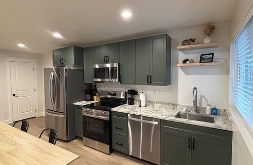Sevier House | Paiute ATV Trailside Basement with Stunning Big Rock Candy Mountain Views