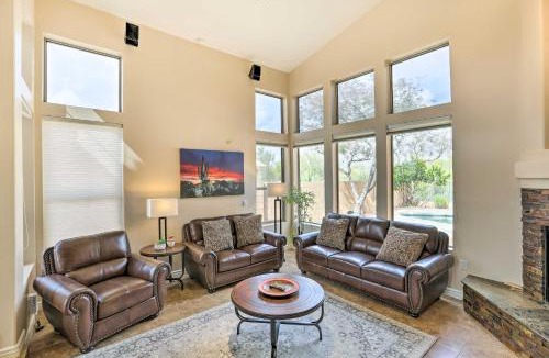 Tatum Ranch House | Pool, Fire Pit: Central Cave Creek Retreat!