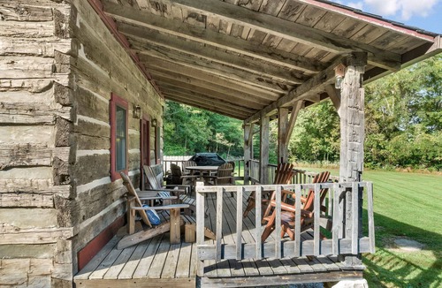West Union Cabin | Pre-Civil War Cabin w/Modern Amenities Nestled In The Foothills of Adams County