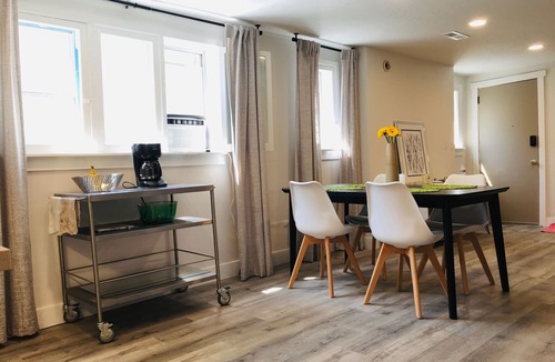 Lower Avenues Apartment | Sanctuary in the City, SLC secret downtown neighborhood in a park-like setting!