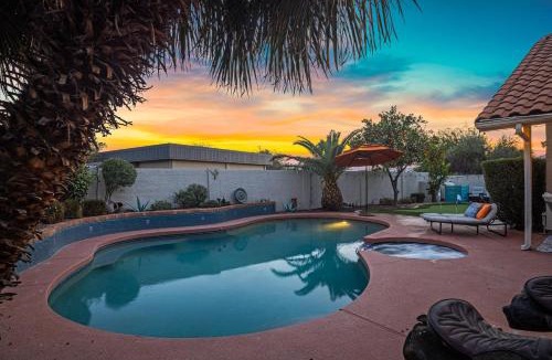 Casa Rica North House | Scottsdale Family Retreat Heated Pool and Spa Near TPC