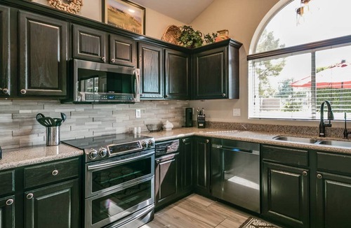 Superstition Springs House | Spectacular Golf Course Home with Pool and Views!