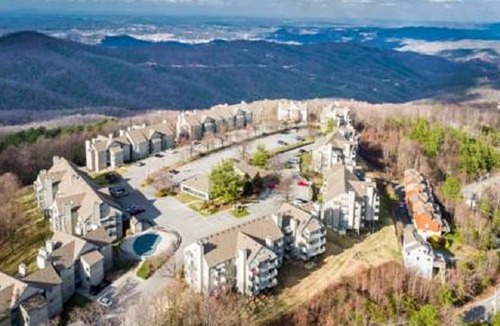 Chalet Village Condo | Spectacular Views of Mt. LeConte and Gatlinburg! Pool and Hot tub are now open!