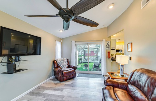 Honeoye Cottage | Walk to Lake: Honeoye Cottage Near Bristol Mtn!