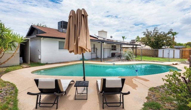 3BR Phoenix Home with Pool, Games, and Comfort