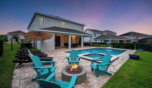 9-Beds Villa/Huge Pool/Spa/Private Theater/FirePit