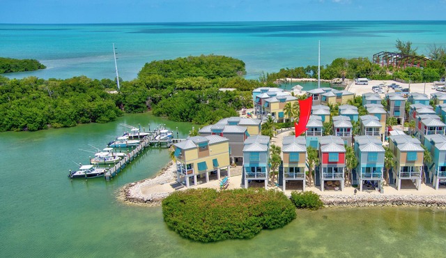 Amazing Ocean View/Boat Slip/Pool/Hammocks/Rooftop Deck/Fire Pit