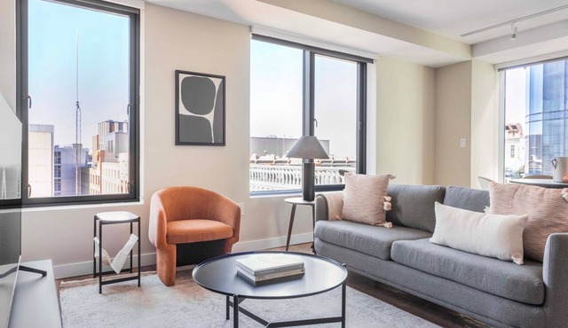 Amazing Theatre District 2BR w/W/D & Gym, nr Theaters, by Blueground