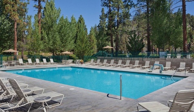 Big Bear | Couples Pine Hideaway | Pool + Hot Tub