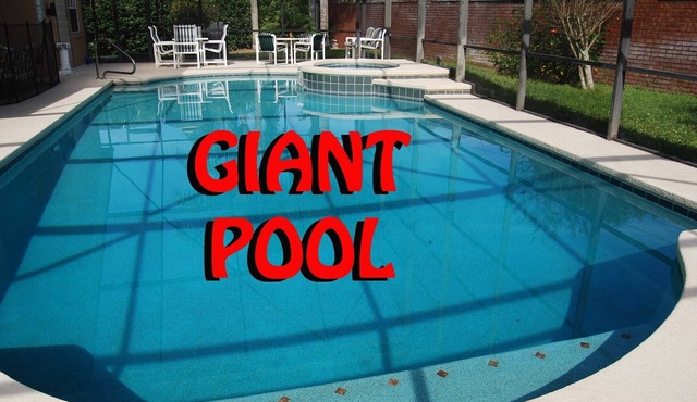 CLEAN! Themed, HUGE salt pool, Private yard, GREAT reviews, Game room, Free BBQ