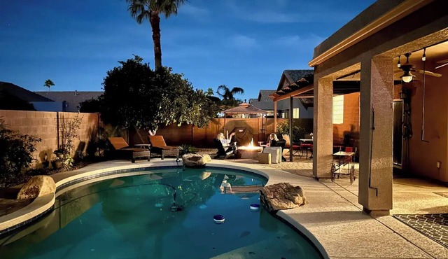Desert Willow, Cozy Home With Heatable Pool, In East Mesa Golf Course Community