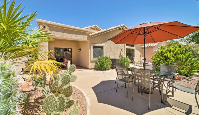 Hot Tub Relaxation & Golfing: Bright Chandler Home