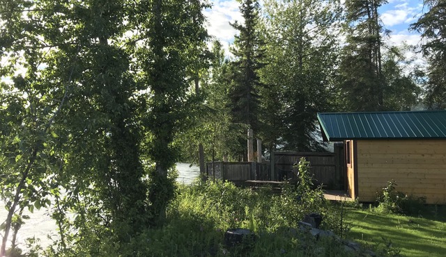 Kenai River Fishing Cabin #4 20 feet from the riverbank!
