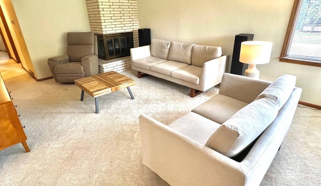 Light Filled Fresh and Clean Corner Lot Mid Century Home with Easy City Access