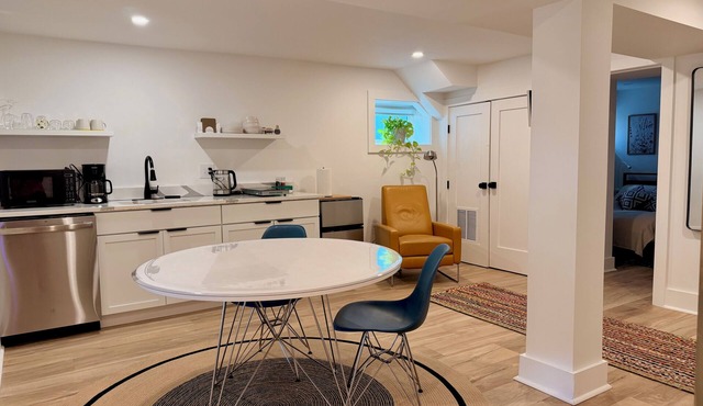 Light-Filled Lower Suite · Brand New · Private · 5 Mins to Metro · Parking