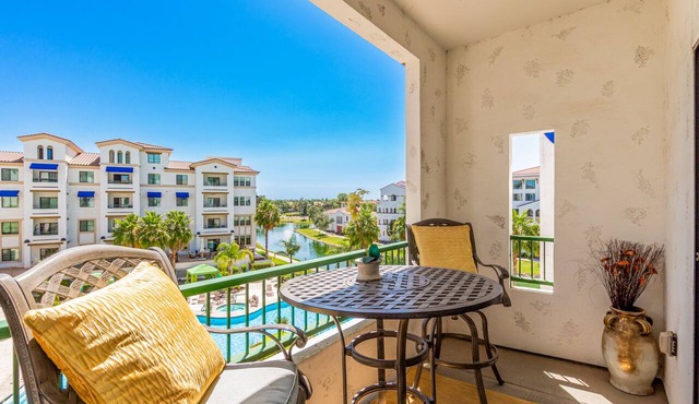 Luxurious Resort Condo in Ocotillo with Pool and Canal Views!