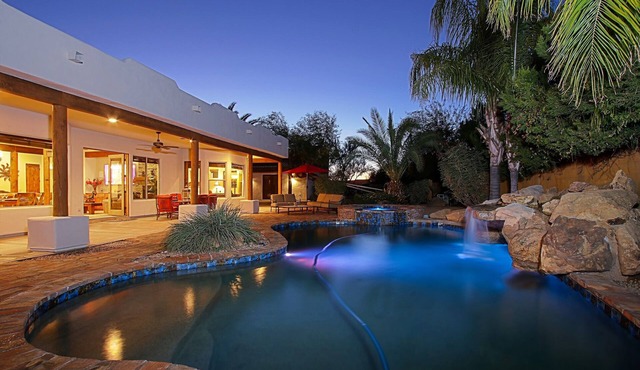 Luxury Custom Home on 1 acre, heated spa and pool, plus casita, no HOA, bring RV
