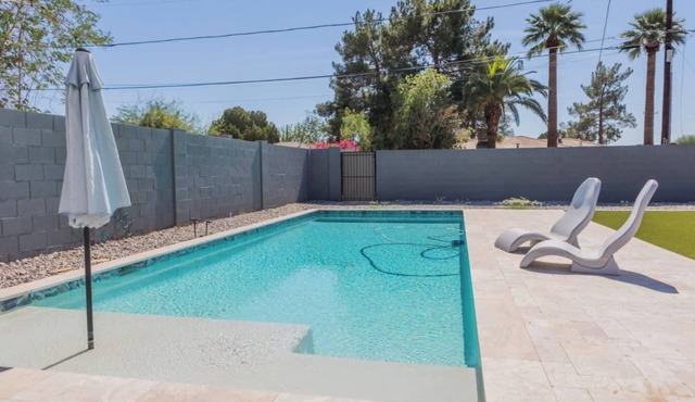 Modern Oasis, Pool Heater, BBQ