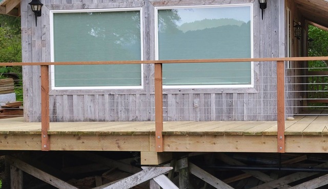 Remote Alaska living experience, private cabin.