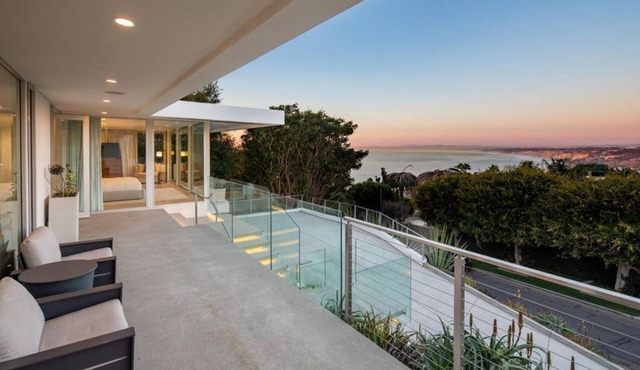 Single Level Home with 2 Primary Bedrooms, Views and Spa in La Jolla Hills