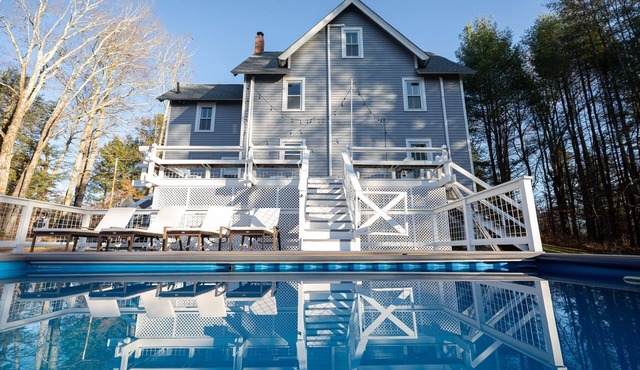 Spacious, Cozy Catskills Getaway with Heated Pool and Family Friendly Amenities