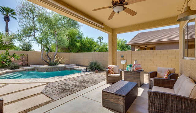 Sparkling Pool Near The Wigwam, Spring Training, State Farm Stadium!