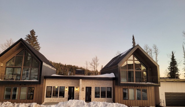 Steps away from the slopes! Recently built Scandinavian Cabin with Jacuzzi!