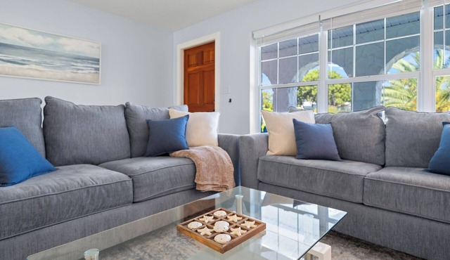 Surfside 3BR Retreat w/Hot Tub & Game Room! Bonus, Walk to the beach!