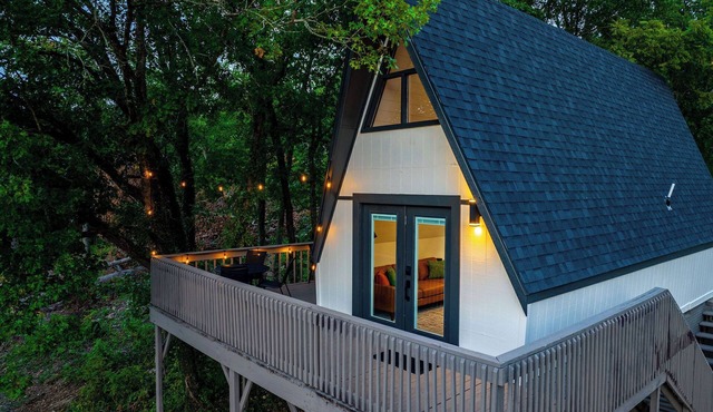 Views! Modern A-Frame w/Private Hot Tub & Firepit