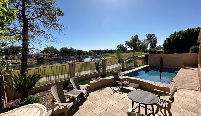 Water/Golf Course Backyard | Heated Pool Included in Price | Modern 3 bedroom