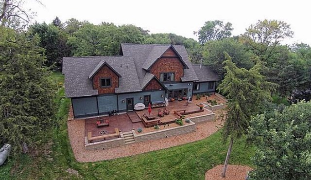 Waterfront Property On 3 Acres With Home Theater And Large Deck