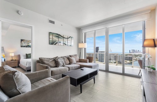 Hallandale Beach Apartment | ★ Intracoastal Dream Stay/Stylish 2BR with Spectacular Views-25 min to FIFA!